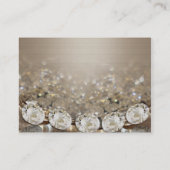 Karo- und SatinVisitenkarten Visitenkarte (Rückseite)