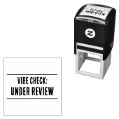 Karo unter Sichtung: UNTER ÜBERPRÜFUNG der Briefma Permastempel (Beispiel)