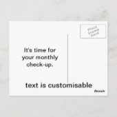 Karo-up-Karte für die Sumpfoptometrie #2 Postkarte (Rückseite)