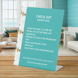 Karo Vermietung Informationen Retro Sternexplosion Sockelschild