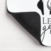 Karo-Wachstumstabelle für Haarlänge _1 Mousepad (Ecke)