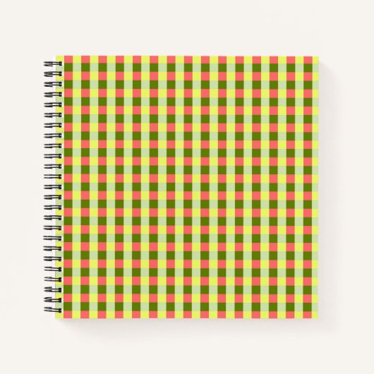 Karo Watermelon Notizblock (Vorderseite)