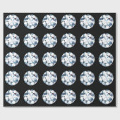 Karo Wrapping Paper Geschenkpapier (Flach)