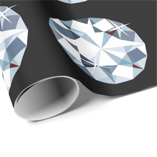 Karo Wrapping Paper Geschenkpapier (Rolleneckpunkt)