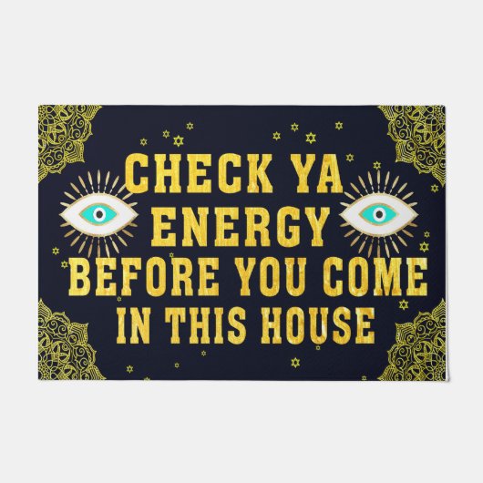 Karo Ya Energy vor Ihrem Besuch in diesem Haus  Fußmatte (Vorderseite)