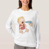 Karo zur Kindertemperatur T-Shirt (Vorderseite)
