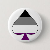 "Karoass" - asexualem Stolz-Button Button (Vorderseite)