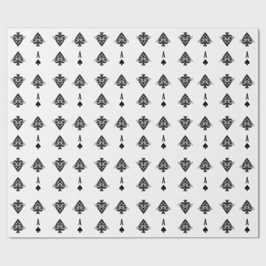 Karoass Poker Geschenkpapier (Flach)