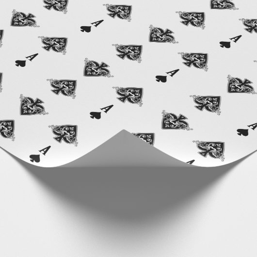 Karoass Poker Geschenkpapier (Ecke)