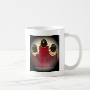 Karoiertes Maasai-Familienporträt Kaffeetasse