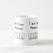 Karolina Namen-Tasse periodischer Tabelle Kaffeetasse (Mittel)