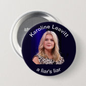 Karoline Leavitt Button (Vorne & Hinten)