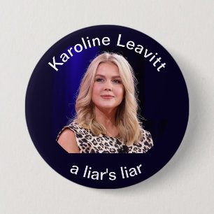 Karoline Leavitt Button