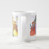 KAROLLE IN DER SAISON Jumbo-Tasse (Rückseite)