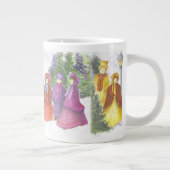 KAROLLE IN DER SAISON Jumbo-Tasse (Rechts)