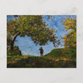 Károly Ferenczy - Auf dem Hügel Postkarte (Vorderseite)