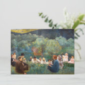 Károly Ferenczy - Bergpredigt Dankeskarte (Stehend Vorderseite)