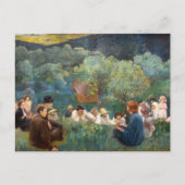 Károly Ferenczy - Bergpredigt Postkarte (Vorderseite)