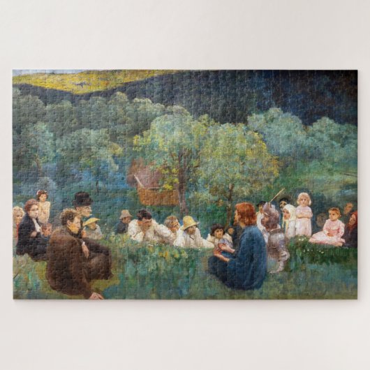 Károly Ferenczy - Bergpredigt Puzzle (Horizontal)
