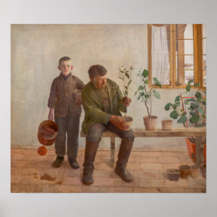 Károly Ferenczy - Gärtner Poster