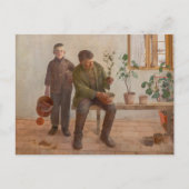 Károly Ferenczy - Gärtner Postkarte (Vorderseite)