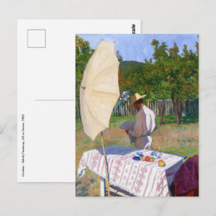 Károly Ferenczy - Oktober Postkarte