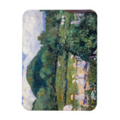 Károly Ferenczy - Picknick im Mai (Sommertag) Magnet (Vertikal)