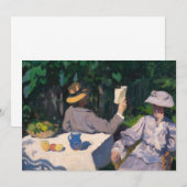 Károly Ferenczy - Sonniger Morgen Dankeskarte (Vorne/Hinten)