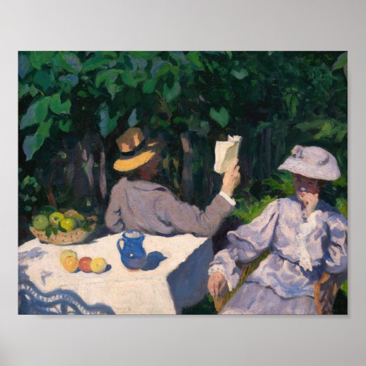 Károly Ferenczy - Sonniger Morgen Poster (Vorne)