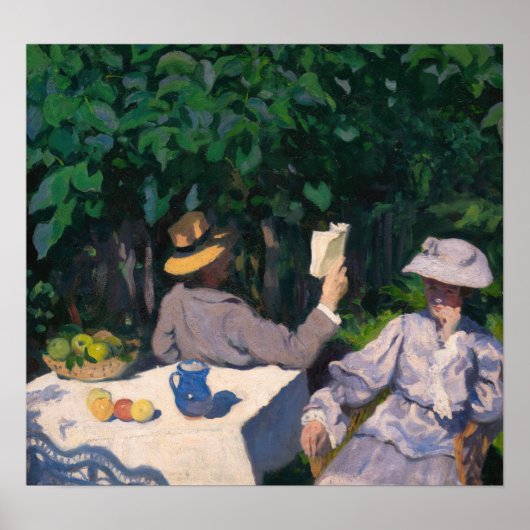 Károly Ferenczy - Sonniger Morgen Poster (Vorne)