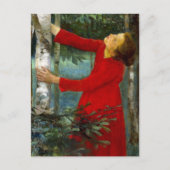 Károly Ferenczy - Vogelgesang Postkarte (Vorderseite)