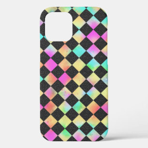 Karomuster in hellen 80er-Farben Case-Mate iPhone Hülle