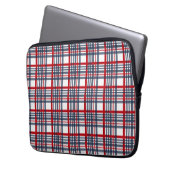 Karomuster Laptopschutzhülle (Vorderseite Links)