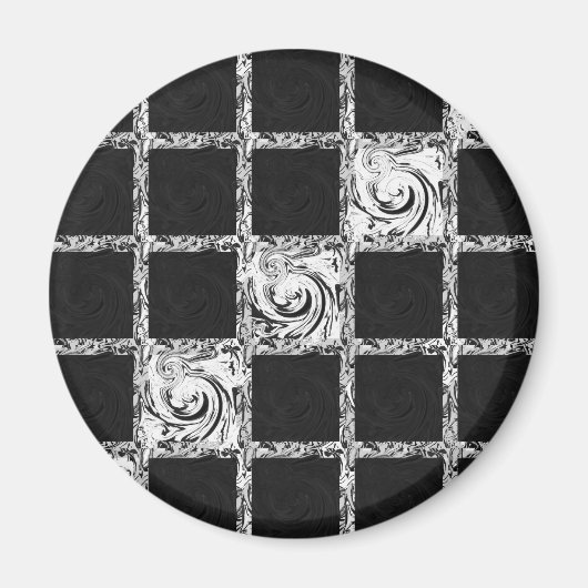Karomuster Magnet (Vorne)