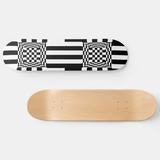 Karomuster Skateboard (Horizontal)