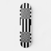 Karomuster Skateboard (Vorderseite)
