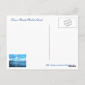 Karon Beach, Phuket Island Postkarte (Rückseite)