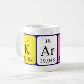Karon Periodenname Tasse (Vorderseite Links)