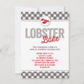 Karos, die Hummer jährliches Sommer-Party backen, Einladung (Vorderseite)