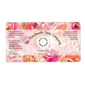 Karosserie-Etikett - Rose mit Logo 2 (Vorne)