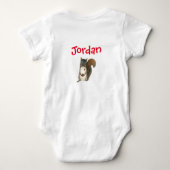 Karosserieanzug Baby Strampler (Rückseite)