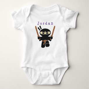 Karosserieanzug lustig , Ninja Baby Bodysuit Baby Strampler