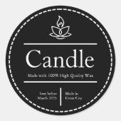 Karosserietetiketten, Karosserietetiketten, Lebens Runder Aufkleber (Vorderseite)