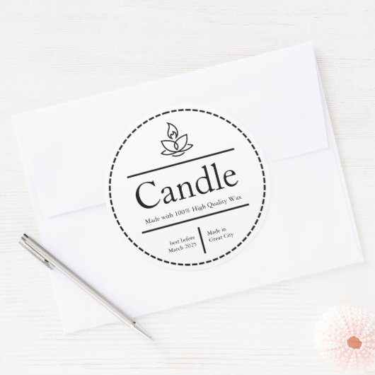 Karosserietetiketten, Karosserietetiketten, Lebens Runder Aufkleber (Umschlag)