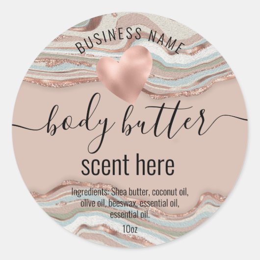 Karosserieton Runder Aufkleber (Vorderseite)