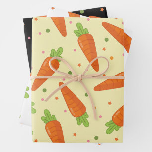 Karotë Geschenkpapier Set