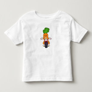 Karotte als Fahrrad mit Motorrad.PNG Kleinkind T-shirt