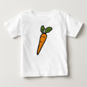 Karotte Baby T-shirt (Vorderseite)