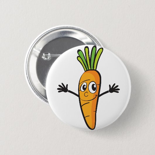 Karotte Button (Vorne & Hinten)