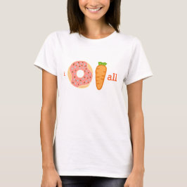 Karotte des Krapfens I alles lustige Shirt